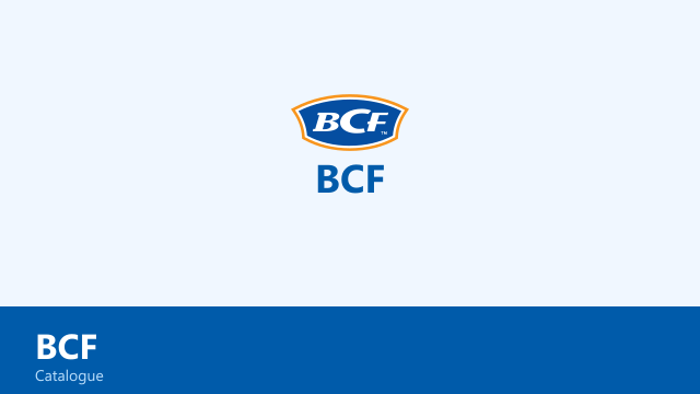 BCF catalogue or promo