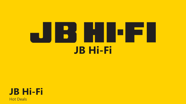 JB Hi-Fi catalogue or promo